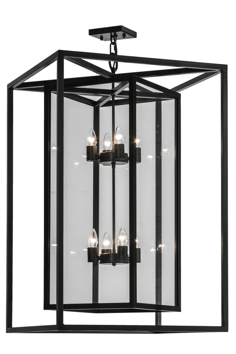 Meyda Tiffany 152602 Eight Light Pendant, Timeless Bronze
