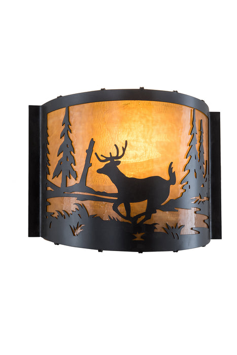 Meyda Tiffany 152607 One Light Wall Sconce, Timeless Bronze
