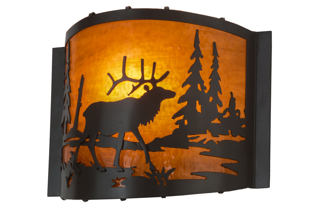 Meyda Tiffany 152608 One Light Wall Sconce, Timeless Bronze