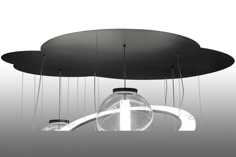 Meyda Tiffany 152804 LED Pendant, Solar Black