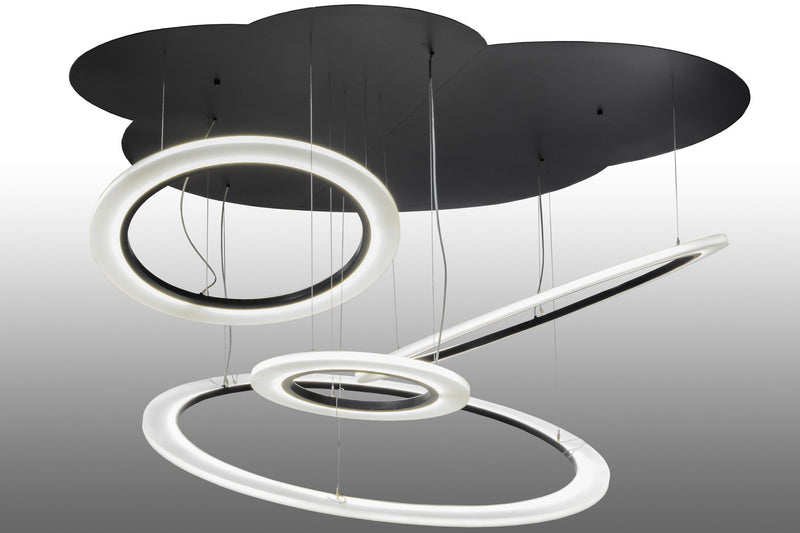 Meyda Tiffany 152833 LED Pendant, Solar Black