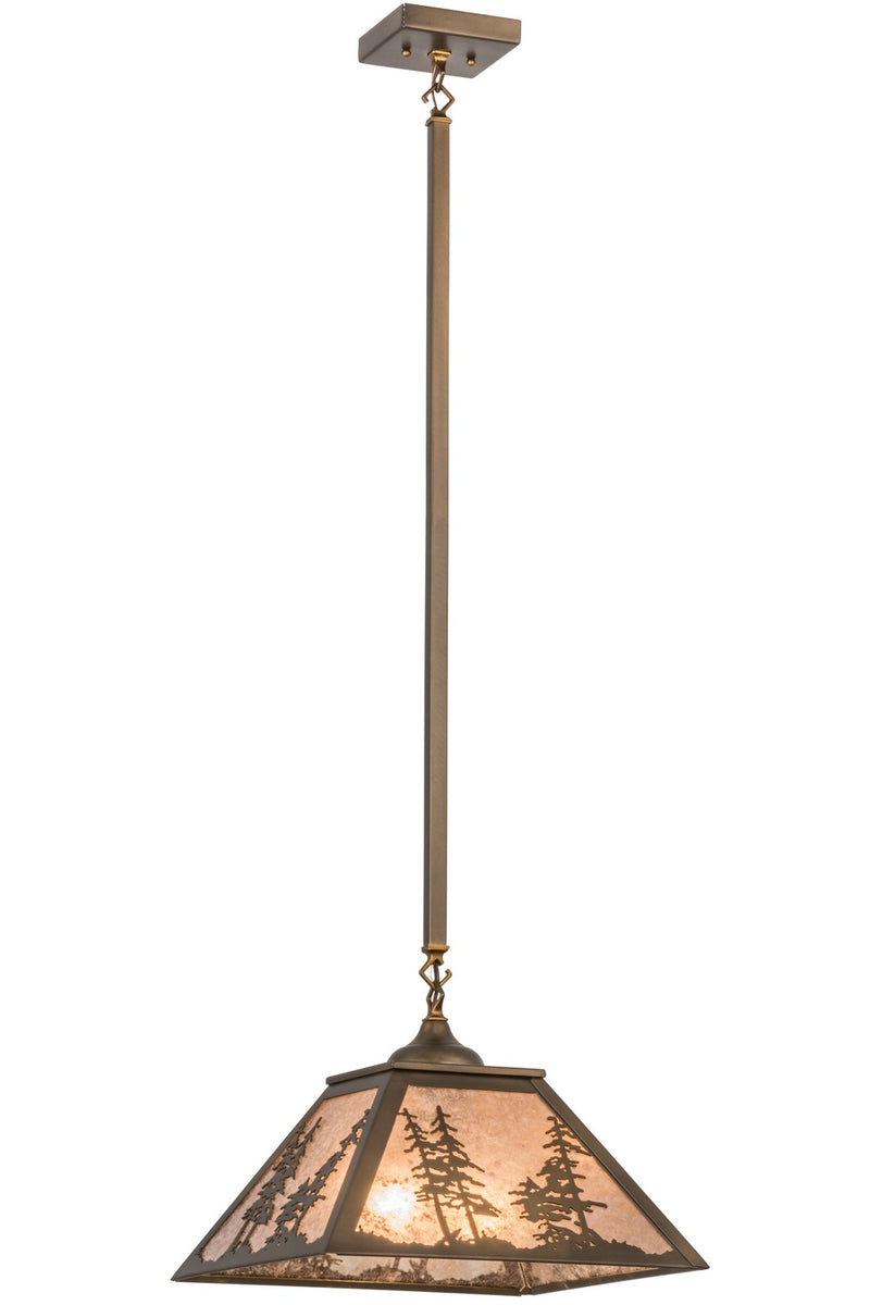 Meyda Tiffany 160577 Two Light Pendant, Antique Copper
