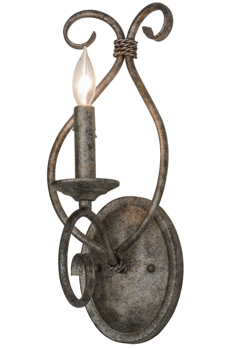 Meyda Tiffany 153037 One Light Wall Sconce, Corinth
