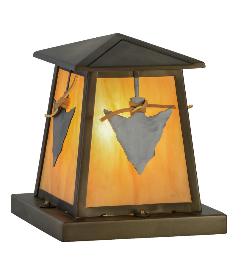 Meyda Tiffany 153053 One Light Pier Mount, New Mica Acrylic