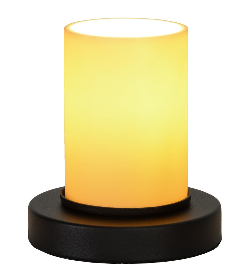 Meyda Tiffany 153106 One Light Mini Lamp, Textured Black