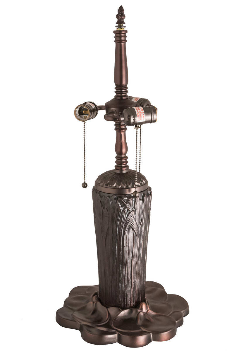 Meyda Tiffany 16845 Three Light Table Base Hardware, Oil Rubbed Bronze