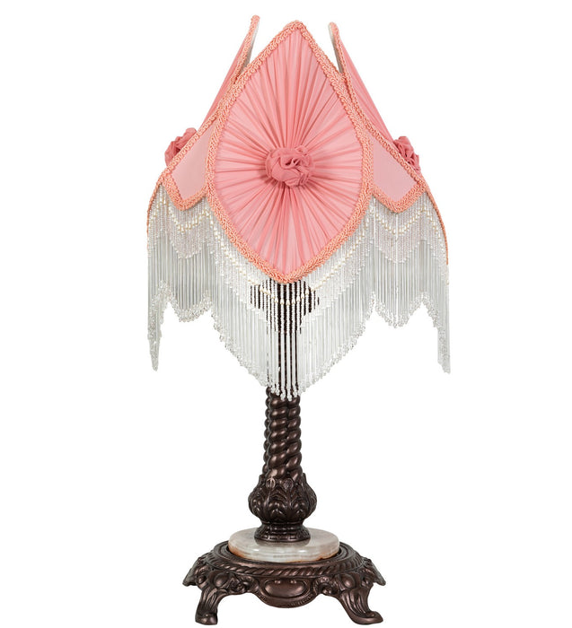 Meyda Tiffany 19226 One Light Accent Lamp, Mahogany Bronze