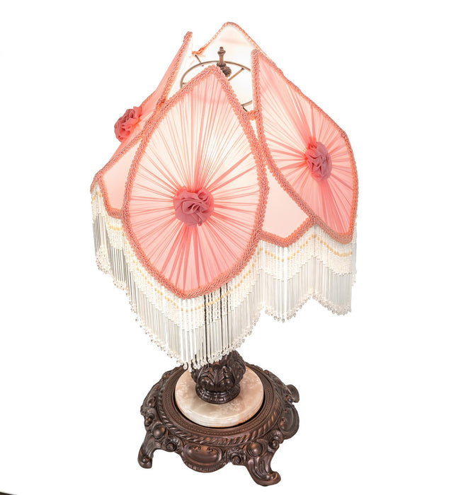 Meyda Tiffany 19226 One Light Accent Lamp, Mahogany Bronze