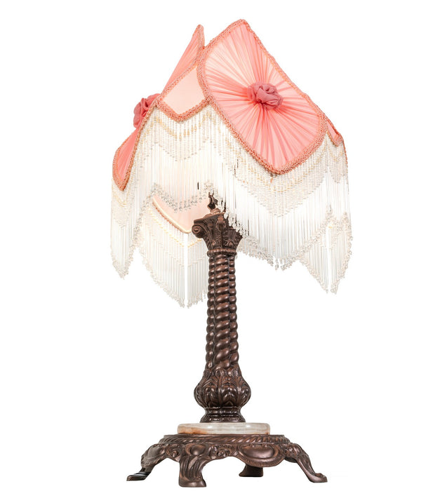 Meyda Tiffany 19226 One Light Accent Lamp, Mahogany Bronze