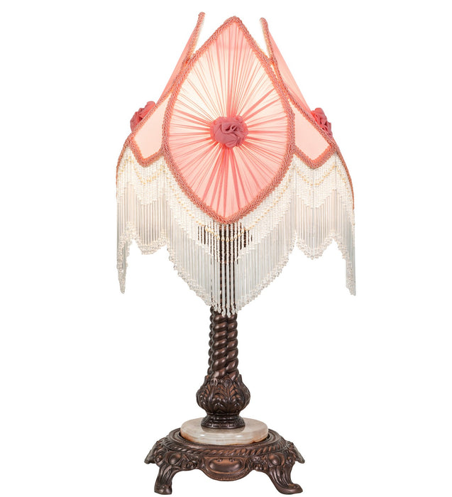 Meyda Tiffany 19226 One Light Accent Lamp, Mahogany Bronze