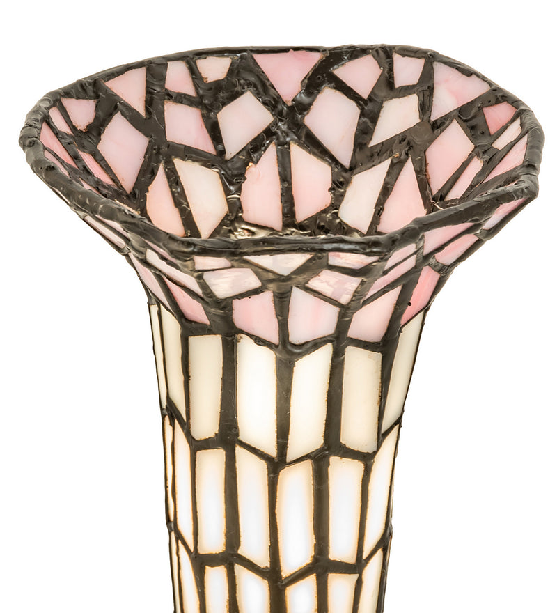 Meyda Tiffany 20433 One Light Mini Lamp, Antique Brass