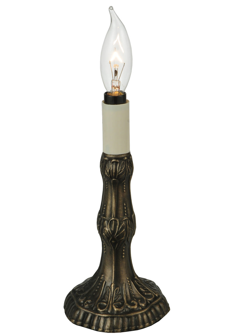 Meyda Tiffany 21343 One Light Table Base, Craftsman Brown