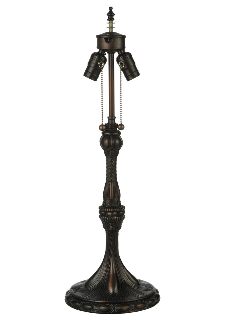 Meyda Tiffany 25780 Two Light Table Base Hardware
