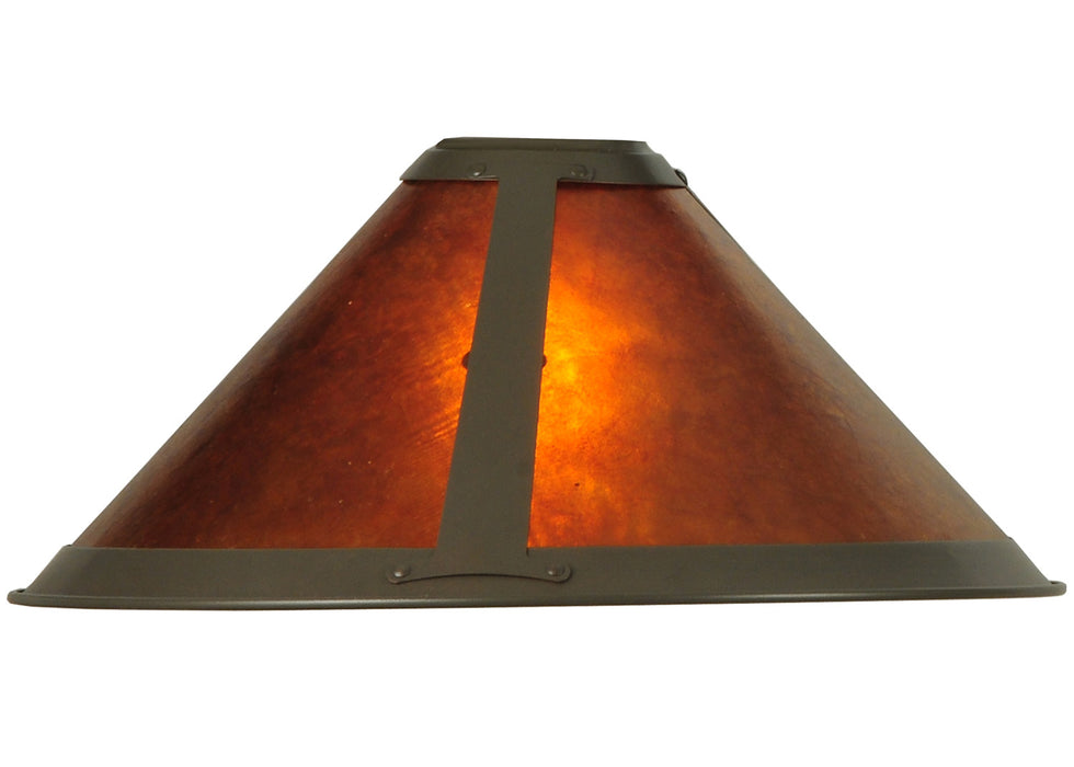 Meyda Tiffany 25962 Shade, Mahogany Bronze