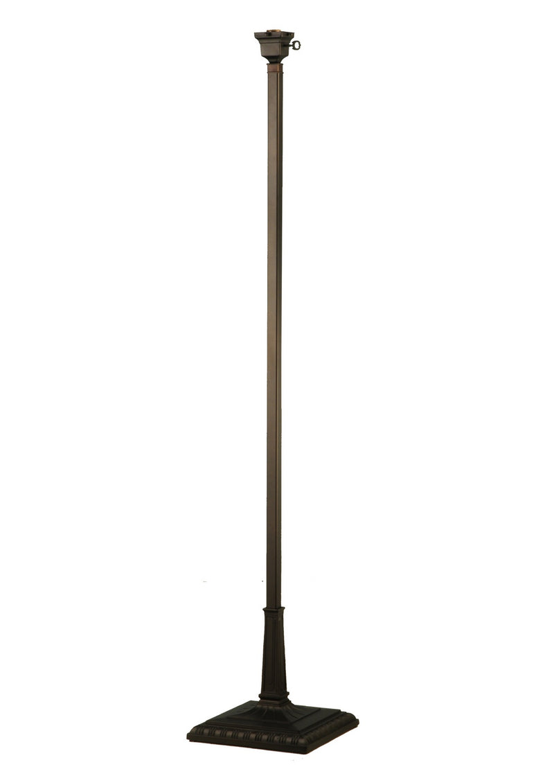 Meyda Tiffany 30842 One Light Torchiere, Mahogany Bronze