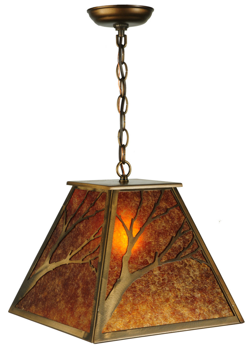 Meyda Tiffany 30941 One Light Pendant, Antique Copper