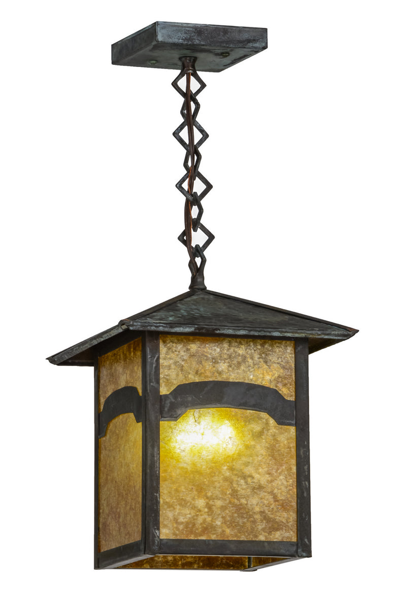 Meyda Tiffany 39512 One Light Pendant, Verdigris