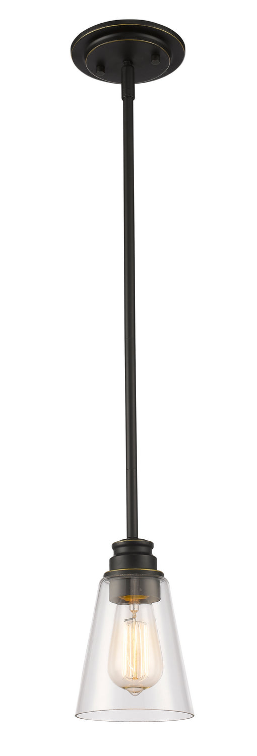 Z-Lite 428MP-OB One Light Pendant, Olde Bronze