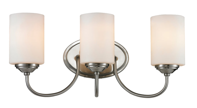 Z-Lite 434-3V-BN Three Light Vanity, Brushed Nickel