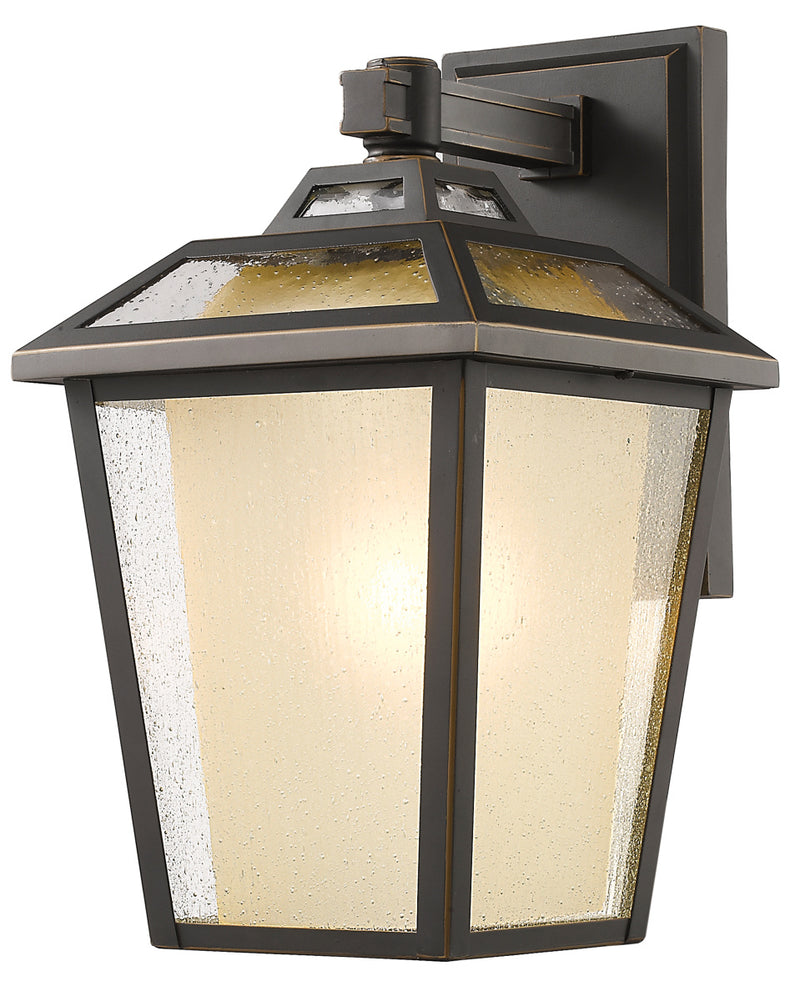 Z-Lite 532B-ORB One Light Outdoor Wall Light, Oil Rubbed Bronze