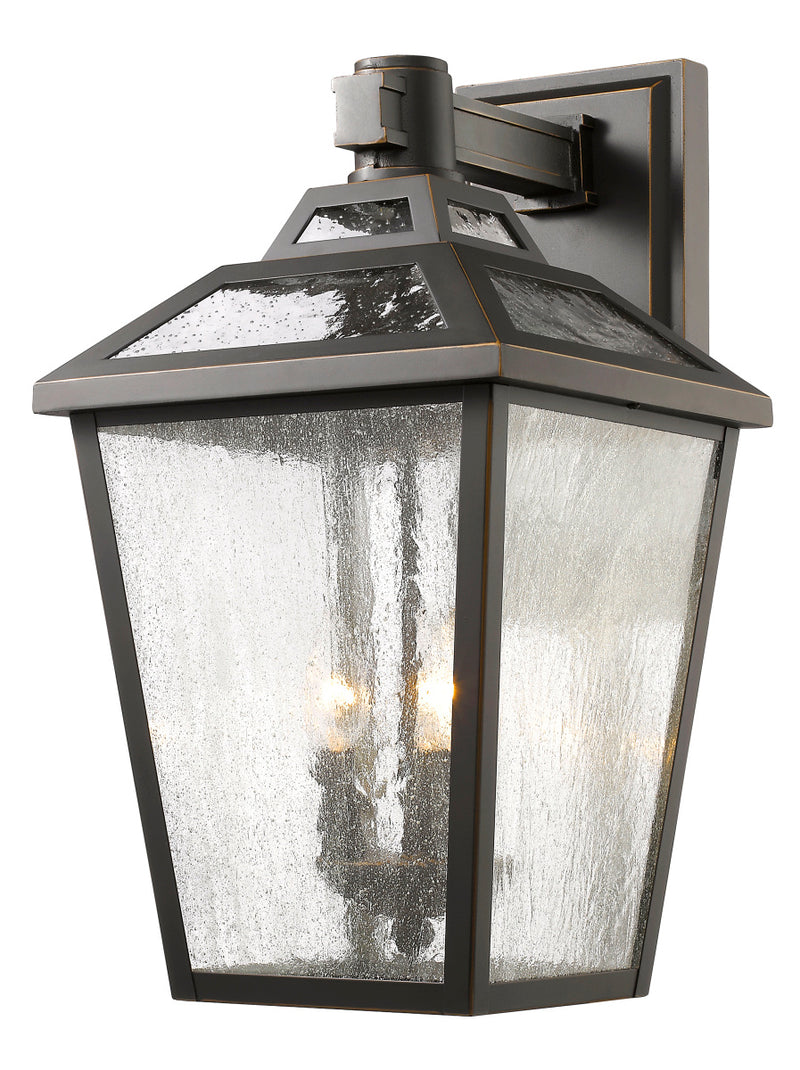 Z-Lite 539B-ORB Three Light Outdoor Wall Light, Oil Rubbed Bronze