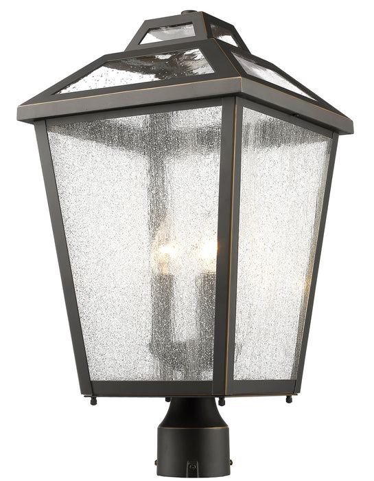 Z-Lite 539PHBR-ORB Three Light Outdoor Post Mount Fixture, Oil Rubbed Bronze