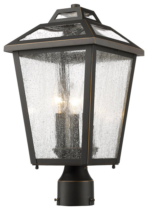 Z-Lite 539PHMR-ORB Three Light Outdoor Post Mount, Oil Rubbed Bronze