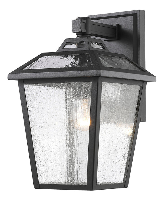 Z-Lite 539S-BK One Light Outdoor Wall Light, Black
