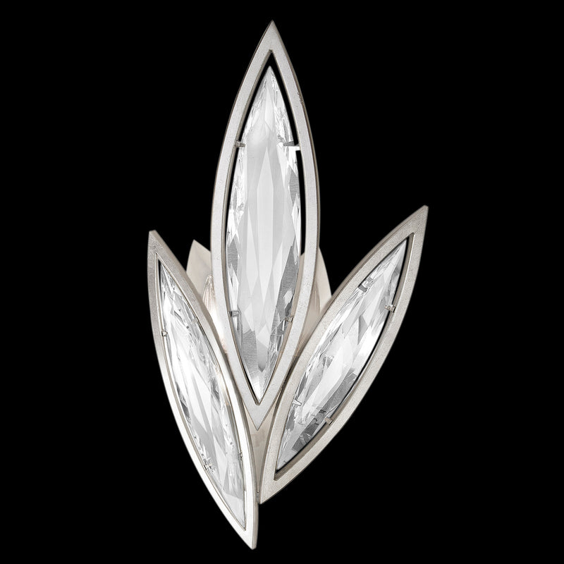 Fine Art 854250-12ST Two Light Wall Sconce, Silver