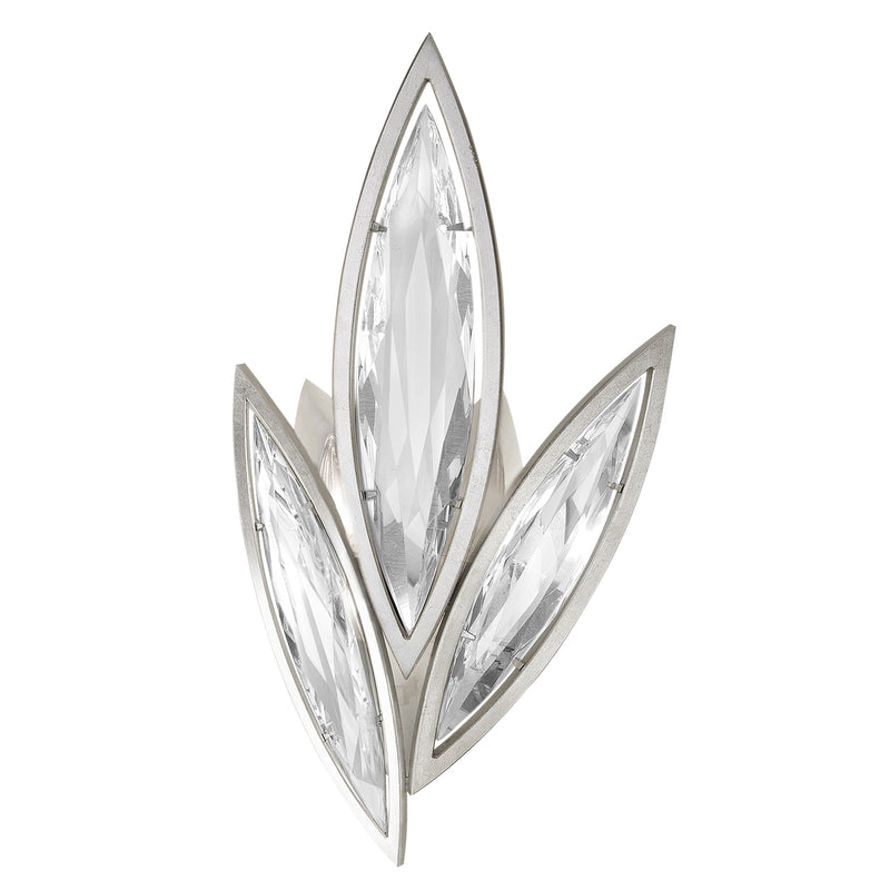 Fine Art 854250-12ST Two Light Wall Sconce, Silver