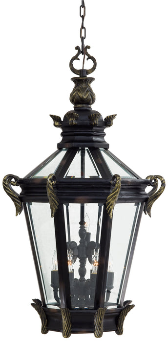 Minka-Lavery 9094-95 Nine Light Chain Hung, Heritage W/ Gold Highlights