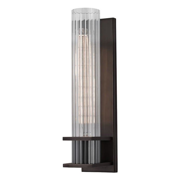 Hudson Valley 1001-OB One Light Wall Sconce, Old Bronze