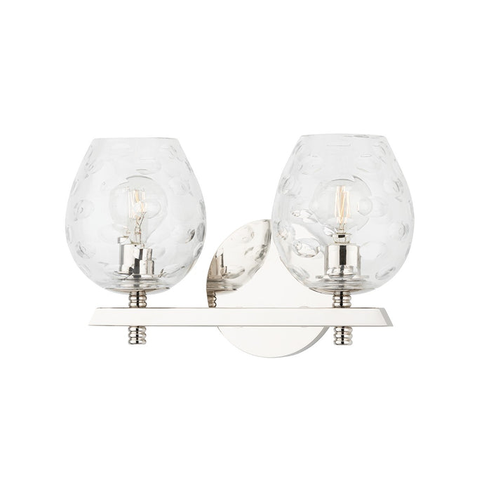 Hudson Valley 1252-PN Two Light Bath Bracket, Polished Nickel