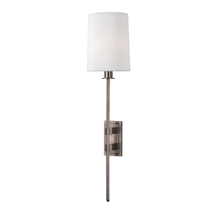 Hudson Valley 3411-AN One Light Wall Sconce, Antique Nickel
