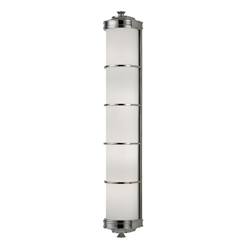 Hudson Valley 3833-PN Four Light Wall Sconce, Polished Nickel