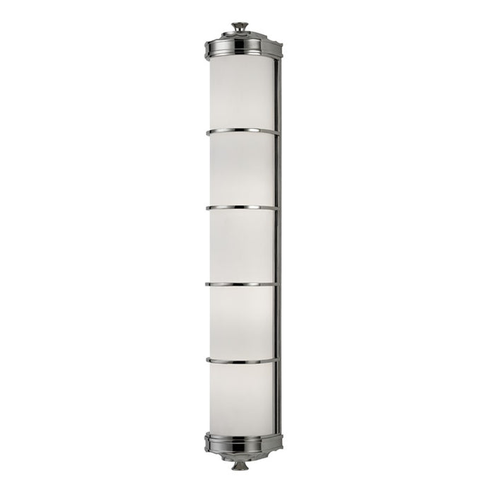 Hudson Valley 3833-PN Four Light Wall Sconce, Polished Nickel