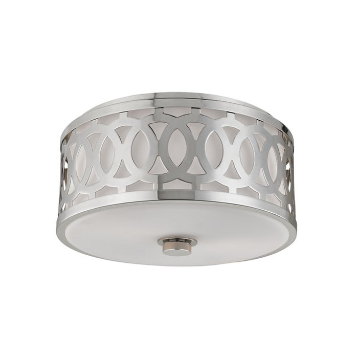 Hudson Valley 4314-PN Two Light Flush Mount, Polished Nickel