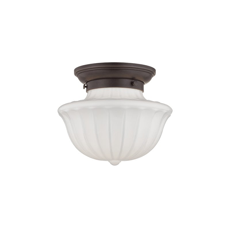 Hudson Valley 5009F-OB One Light Flush Mount, Old Bronze