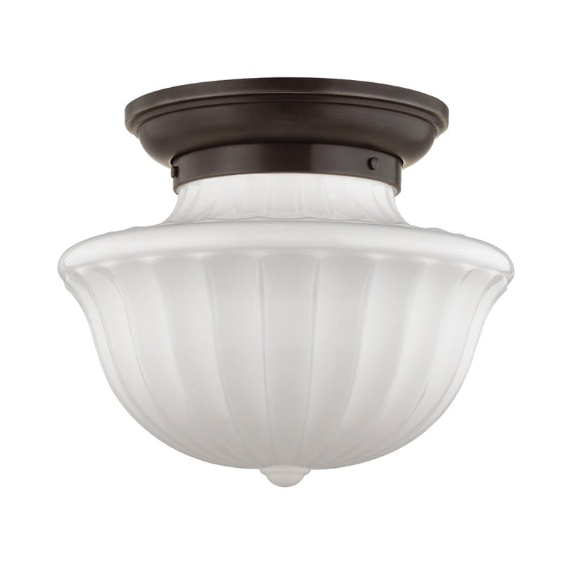 Hudson Valley 5015F-OB Two Light Flush Mount, Old Bronze