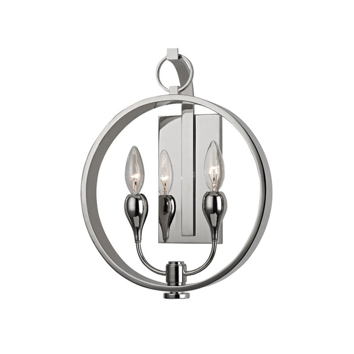 Hudson Valley 6702-PN Two Light Wall Sconce, Polished Nickel