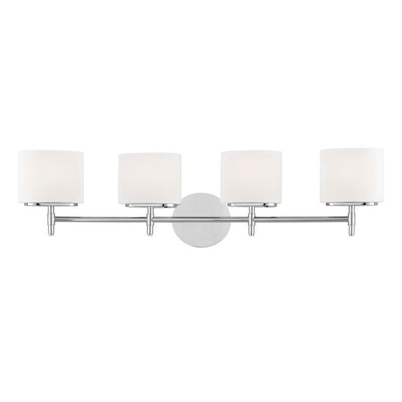 Hudson Valley 8904-PC LED Bath Bracket, Polished Chrome