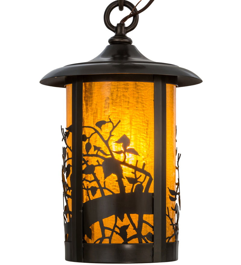 Meyda Tiffany 44361 One Light Pendant, Craftsman Brown