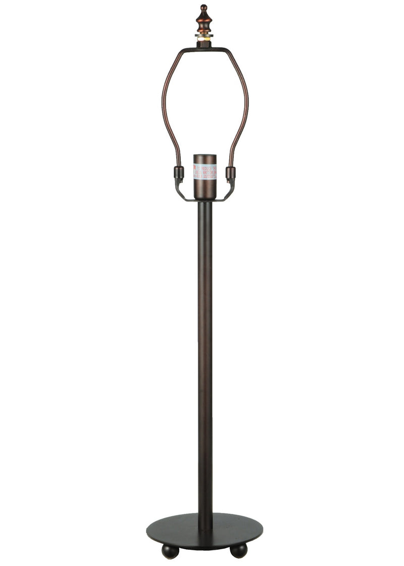 Meyda Tiffany 48494 One Light Table Base, Antique Copper