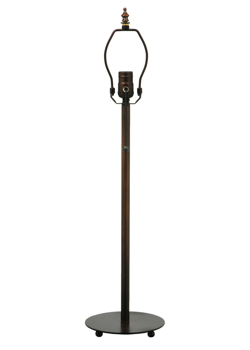 Meyda Tiffany 48496 One Light Table Base, Timeless Bronze