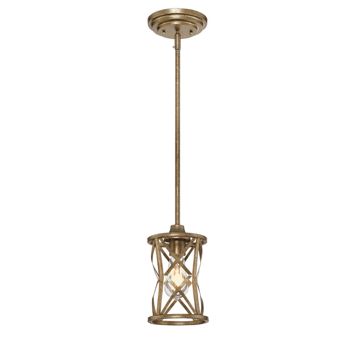 Millennium 2171-VG One Light Mini-Pendant, Vintage Gold