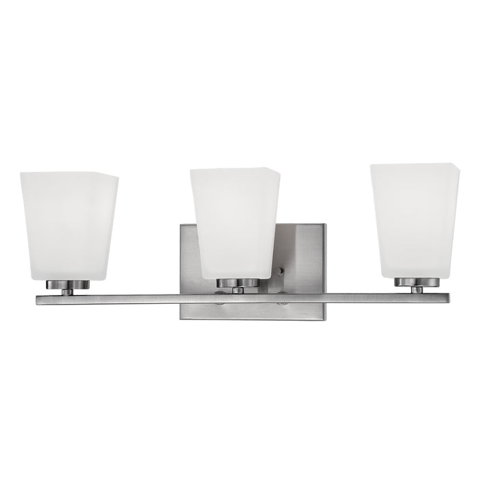 Millennium 293-BN Three Light Vanity, Brushed Nickel
