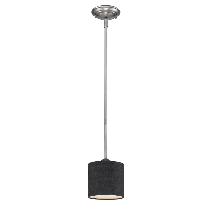 Millennium 3121-BPW One Light Mini-Pendant, Brushed Pewter