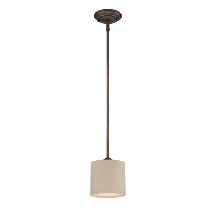 Millennium 3121-RBZ One Light Mini Pendant, Rubbed Bronze