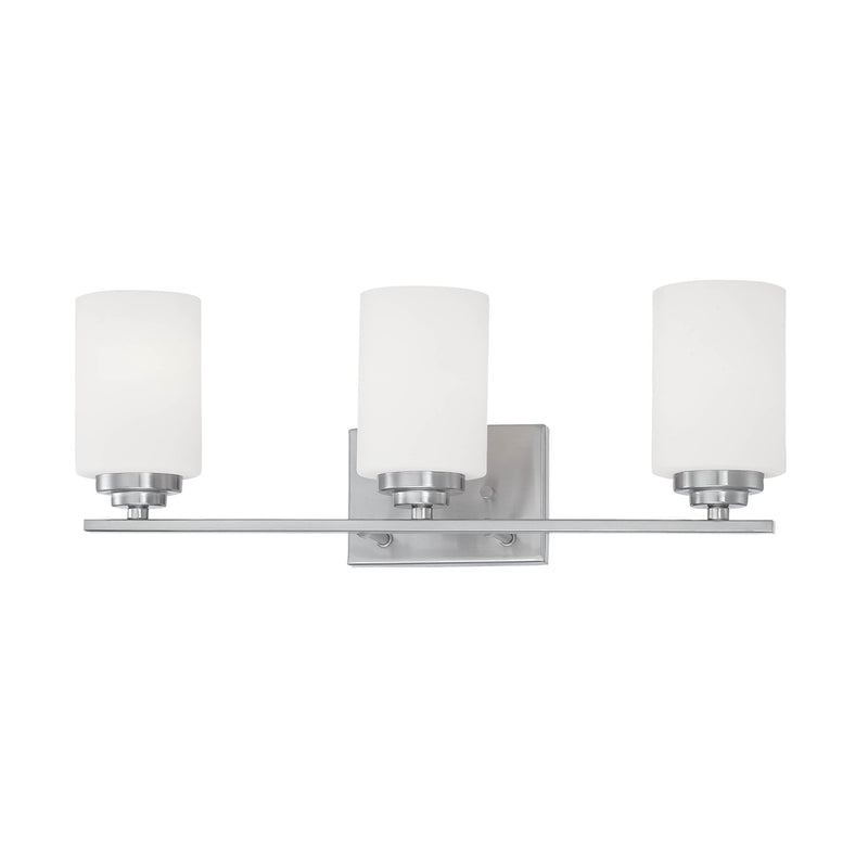 Millennium 3183-SN Three Light Vanity, Satin Nickel