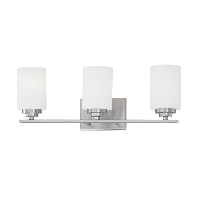 Millennium 3183-SN Three Light Vanity, Satin Nickel